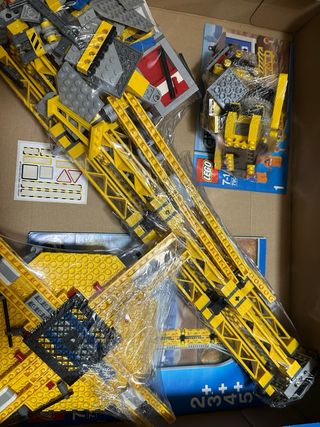 Lego City Grua 7905 Completa