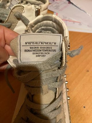 Zapatillas Golden Goose Beige/Blanco