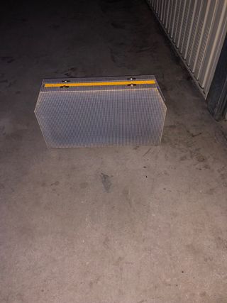 Caja cubertería vintage azul y plateada