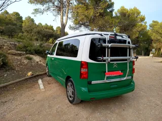 SpaceTourer camper 2022, techo elevable