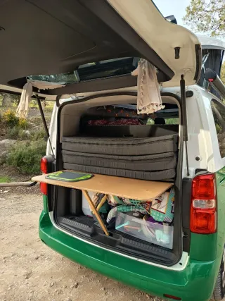 SpaceTourer camper 2022, techo elevable