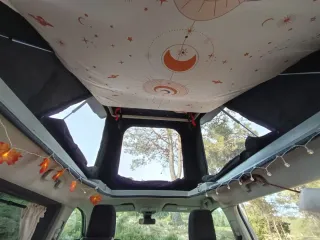 SpaceTourer camper 2022, techo elevable