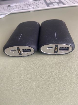 2 Cargadores inalámbricos NGS negros