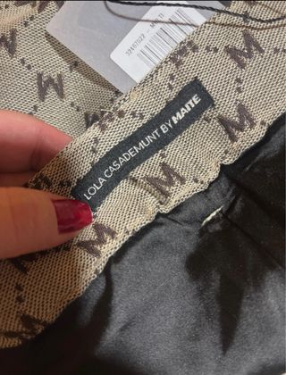 Pantalones campana tiro alto Lola Casademunt talla