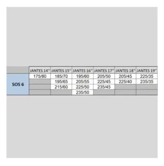 Michelin SOS6 grip (cadenas textiles nieve)