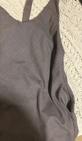 Vestido gris tirantes