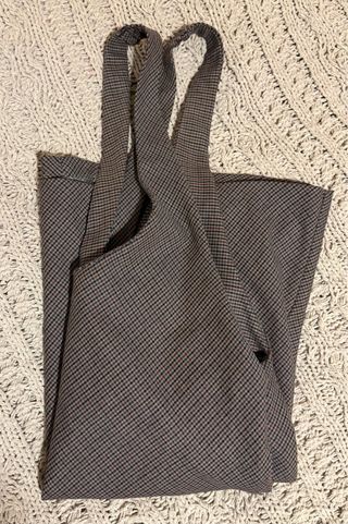 Vestido gris tirantes