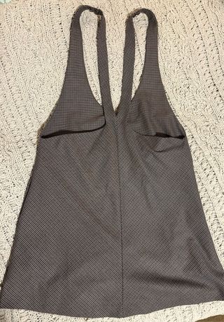 Vestido gris tirantes