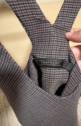 Vestido gris tirantes