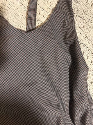 Vestido gris tirantes