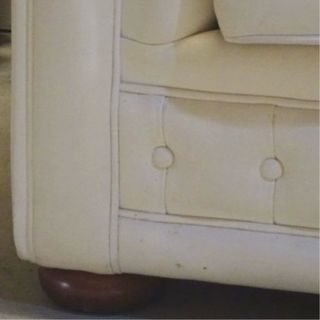 Sofá Chester Piel Blanco