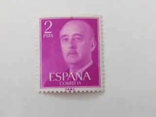 Sello España 2 PTAS Franco