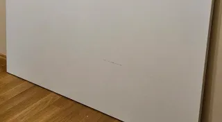 Cabecero liso blanco cama 105 cm