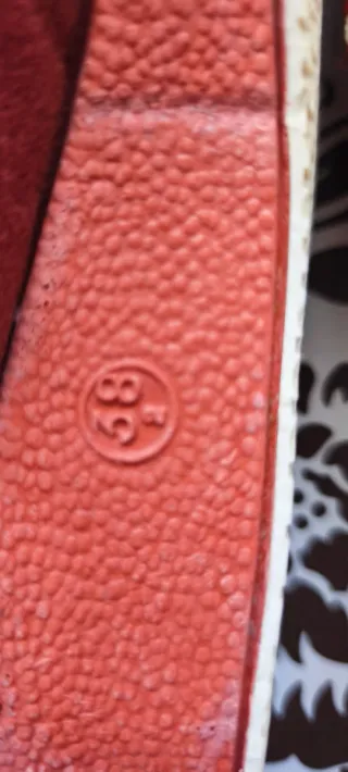 Zapatillas Sara Mujer Talla 38 Rojas