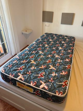 Litera ikea, Colchón y somier