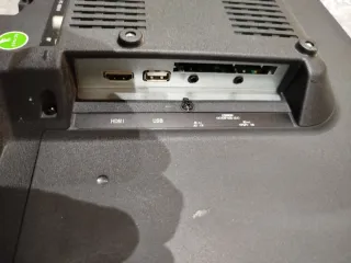 Televisor HD de 24"(NO SMART TV)+soporte de pared