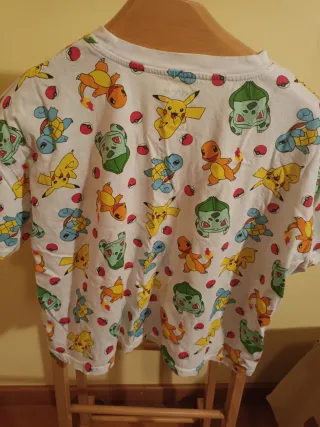 Camiseta Mujer Pokémon Undiz Talla M