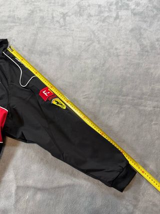 Chaqueta Ferrari F1 Negra Vintage Racing Talla XL