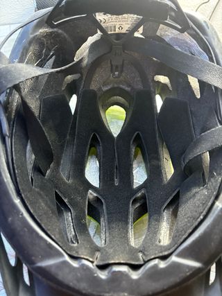 Casco Rockrider Ciclismo Giallo Fluo