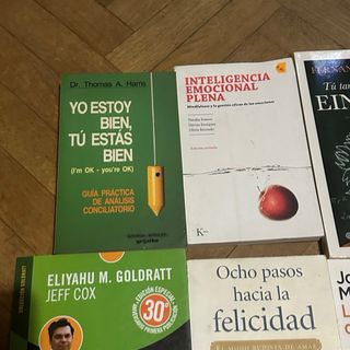 Lote 6 Libros Autoayuda y Desarrollo Personal