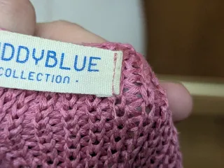 Suéter de punto calado a rayas