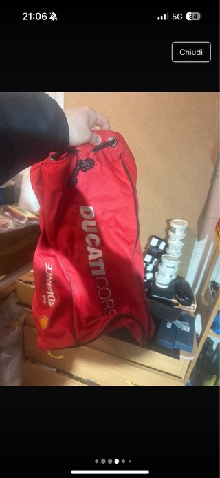 accessori ducati torcia  Zaini Corse originali