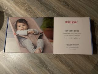 Hamaca BabyBjörn Bliss Rosa Palo. Nueva