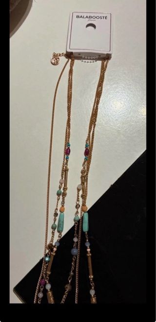 Collar Balabooste Paris Largo Mujer Nuevo