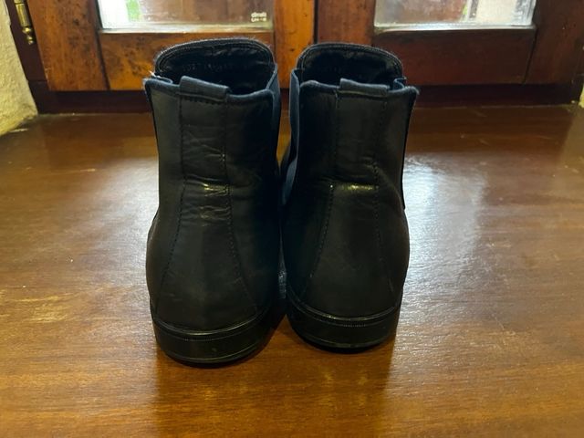 Botín Chelsea Piel Negro