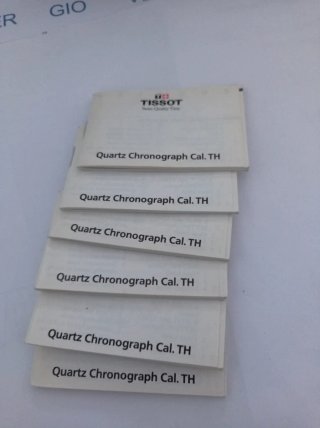 Libretto Tissot Quarzo Chrono vintage