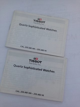 Libretto Tissot Quarzo Chrono vintage