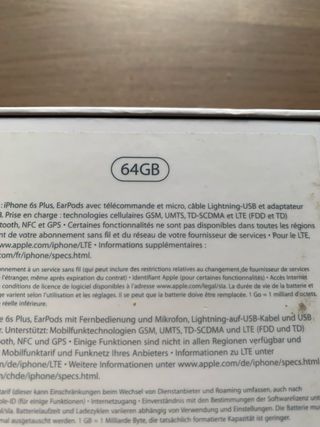 iPhone 6s Plus Dorado 64GB