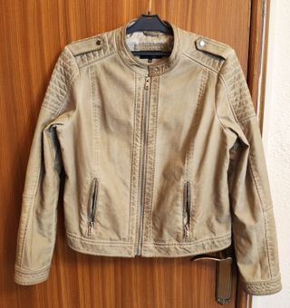 Cazadora beige Formula Joven mujer Talla L