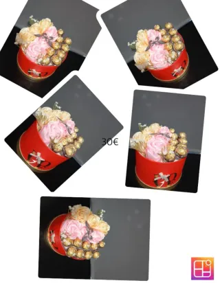 Regalo Flores Eternas y Chocolates