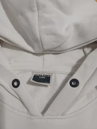 Sudadera Jack & Jones Blanca