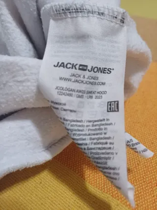 Sudadera Jack & Jones Blanca