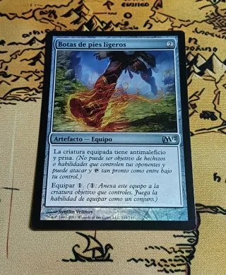 CARTA MAGIC FOIL - BOTAS DE PIES LIGEROS