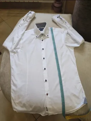 Camicia Tommy Hilfiger bianca uomo