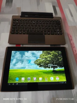 Tablet Asus con Teclado Para Piezas
