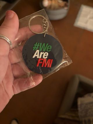 1 Portachiavi NUOVO SIGILLATO UNISEX FMI Anno 2025