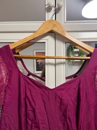 Traje de flamenca buganvilla