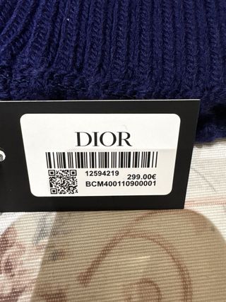 Cappello Dior Uomo Blu