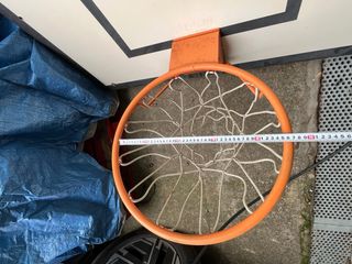 Canasta de baloncesto con tabla