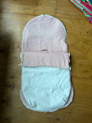 Funda para carrito de bebé rosa floral