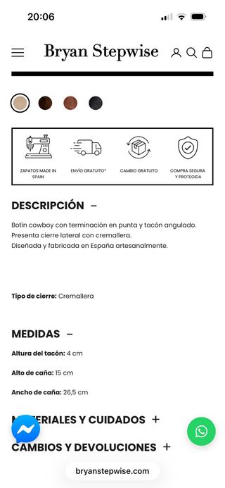 Botines de ante Bryan Stepwise