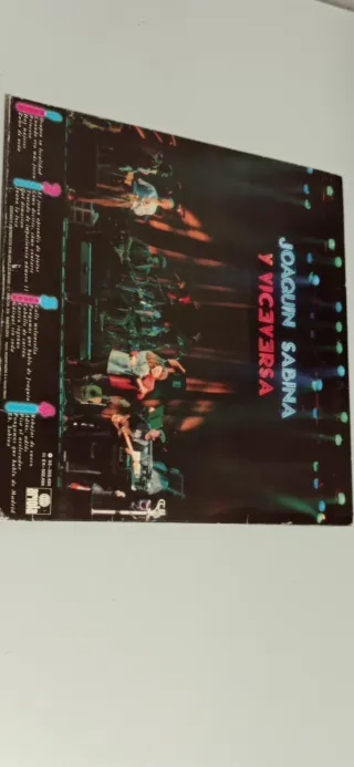 Vinilo Joaquín Sabina Y Viceversa En Directo DOBLE