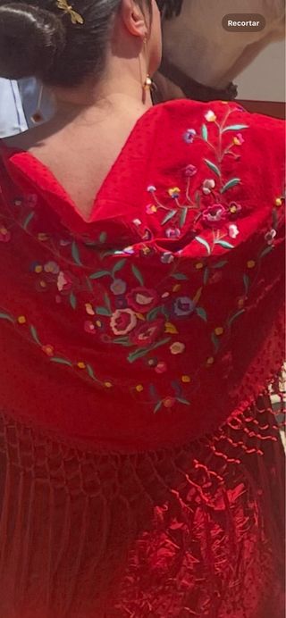 Vestido Flamenca Micaela Villa Rojo