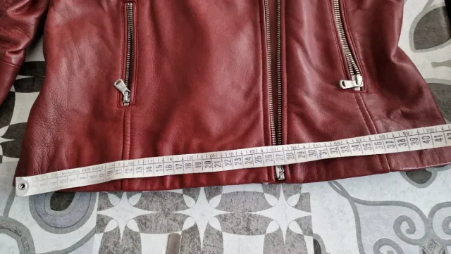 Giacca chiodo donna Promod rossa