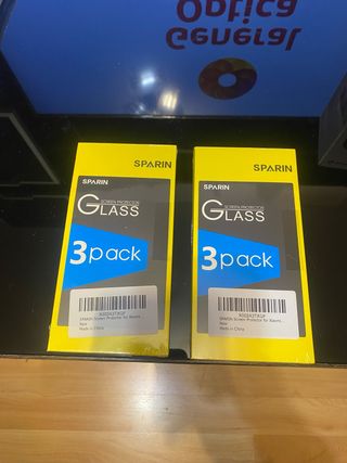 SPARIN Protectores Pantalla Xiaomi 3 Pack