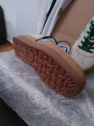 Adidas Gazelle Beige/Verde